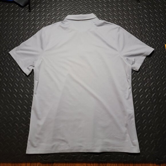 Army Black Knights Nike Dri-Fit Polo Shirt, Gray, Men's XL, Used, West Point - Picture 9 of 10